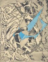 Frank Stella SWAN ENGRAVING BLUE Etching - Sold for $8,960 on 02-17-2024 (Lot 41).jpg